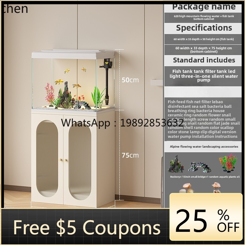 Live Fish Aquarium - YGG Novo Aquário de Luxo para