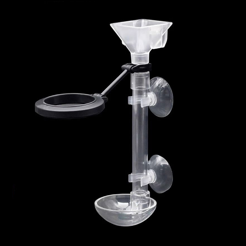 Aquarium Fish Feeder - Alimentador de peixes de aquário acrílico