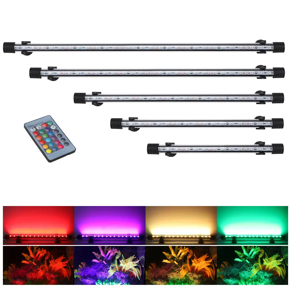 Fish In Aquarium Picture - À prova dwaterproof água rgb led