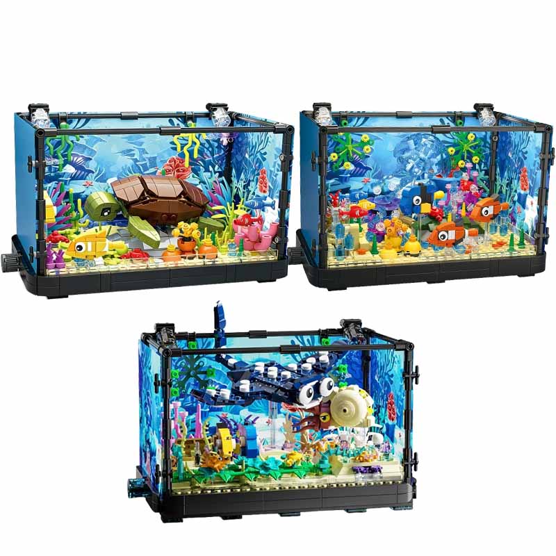 Aquarium Fish Light - Conjunto de blocos de construção para