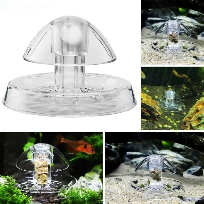 Cleaner Fish Aquarium - Armadilha Transparente para Caracóis de Aquário,
