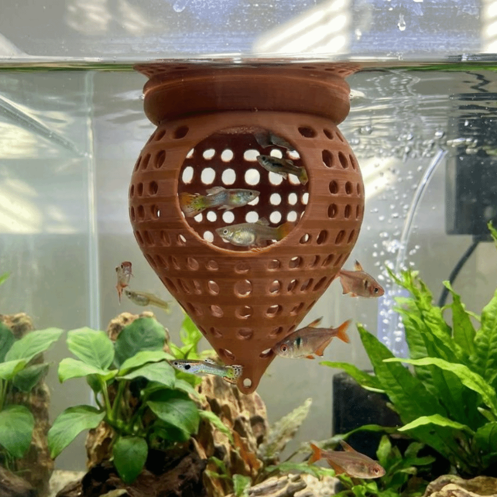 Rede Flutuante 3D Impressa par - Aquarium Fish Hideout avaliação e preço