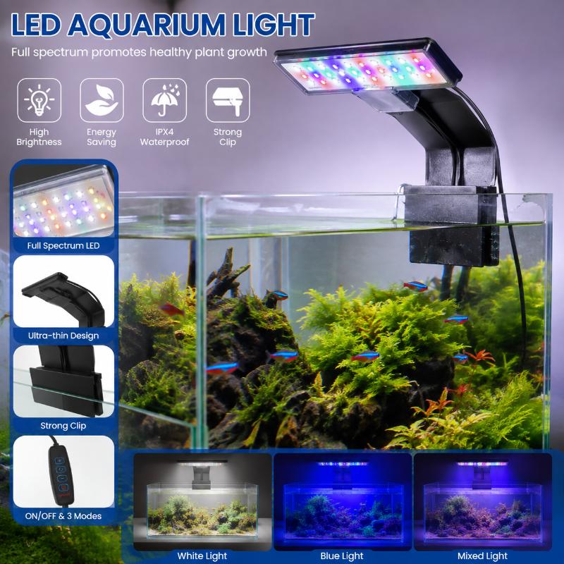 Iluminação LED para Aquário Ul - Aquarium Fish With Long Lifespan avaliação e preço