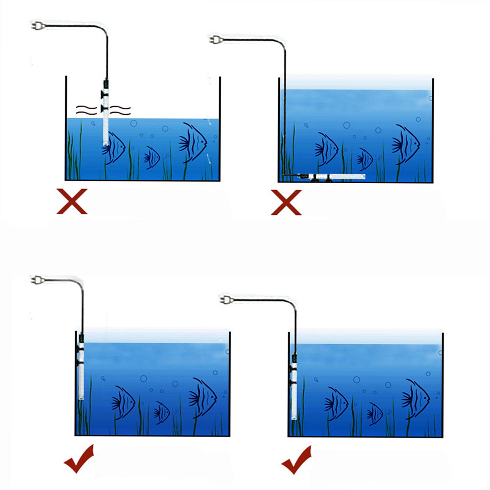 Aquecedor Submersível para Aqu - Live Fish Aquarium avaliação e preço