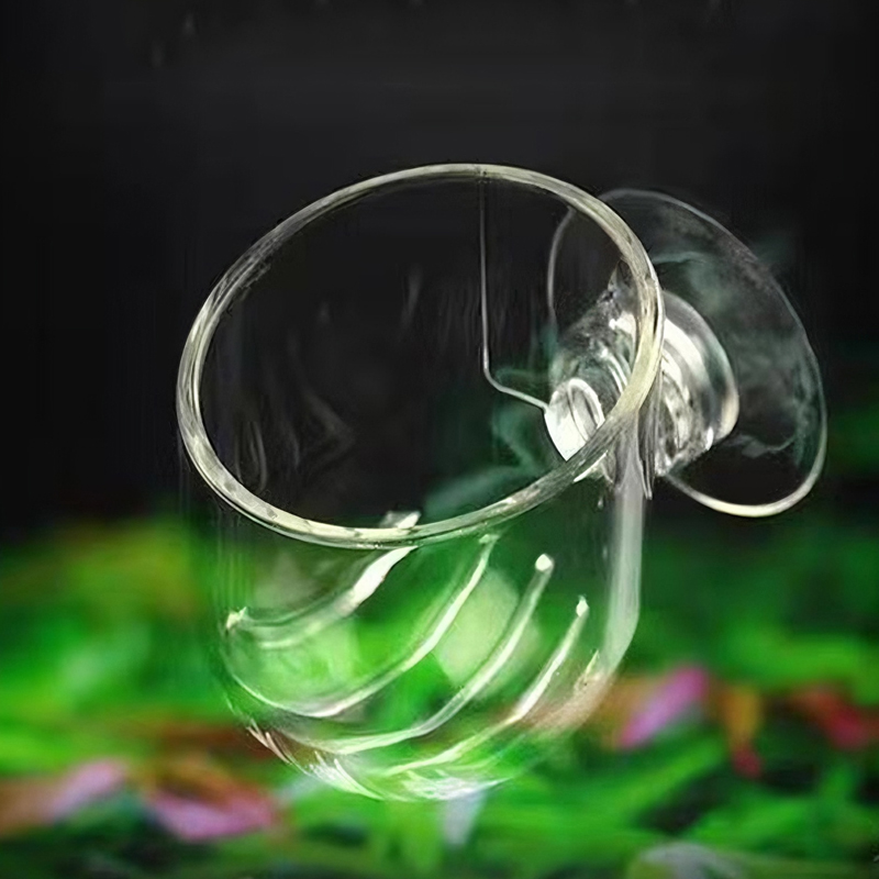 Decoração de aquário planta co - Aquarium Fish Feeder avaliação e preço
