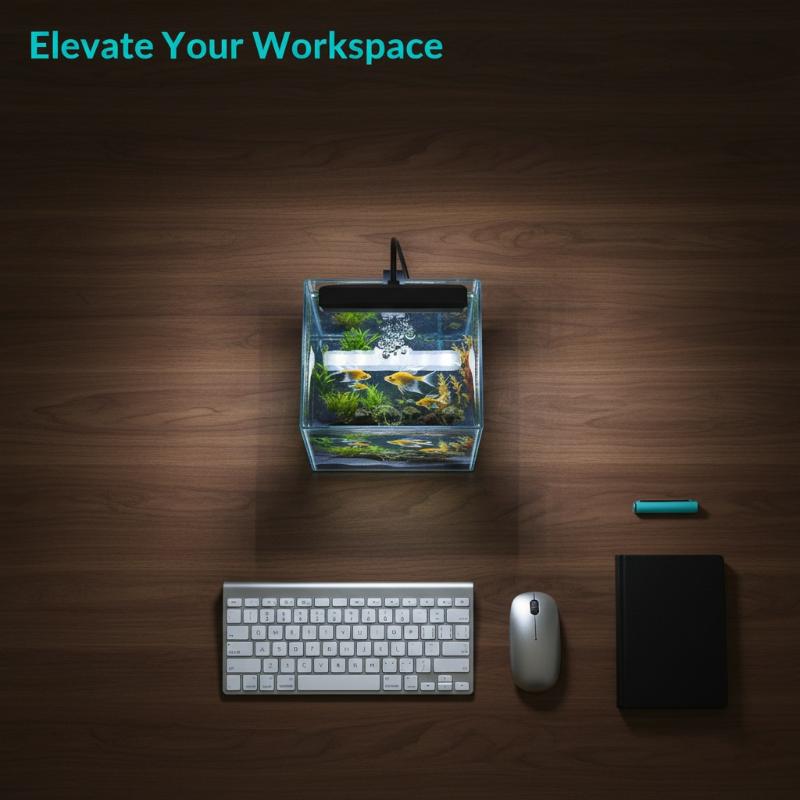 Luminária USB para Aquário com - Aquarium Fish Light avaliação e preço