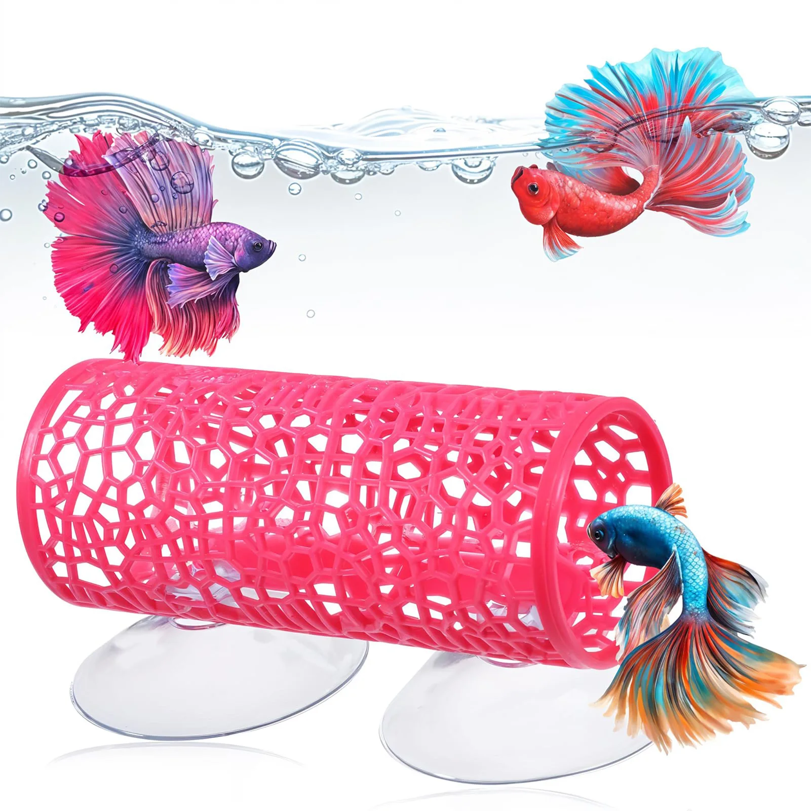 Túneis e Cavernas de Brinquedo - Aquarium Fish Feeder avaliação e preço