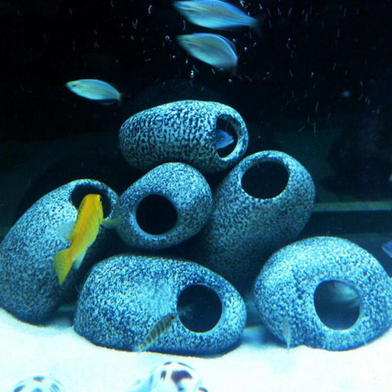 Pequeno aquário rocha cenário  - Aquarium Fish Hideout avaliação e preço