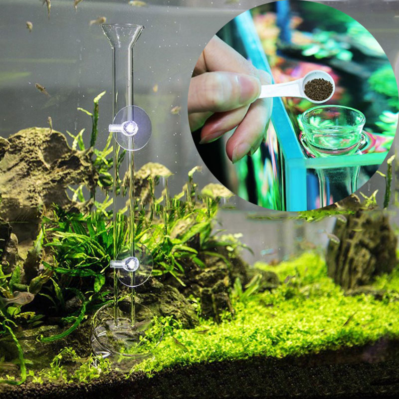 Tubo De Alimentador De Aquário - Aquarium Fish Feeder avaliação e preço