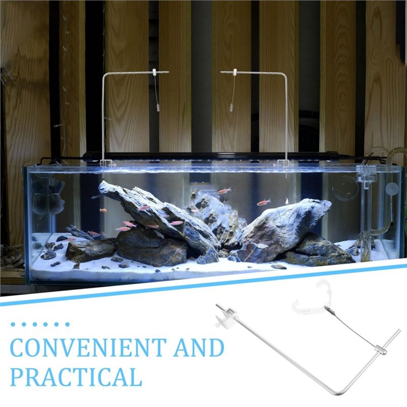 Suporte de alumínio para lâmpa - Aquarium Fish Light avaliação e preço