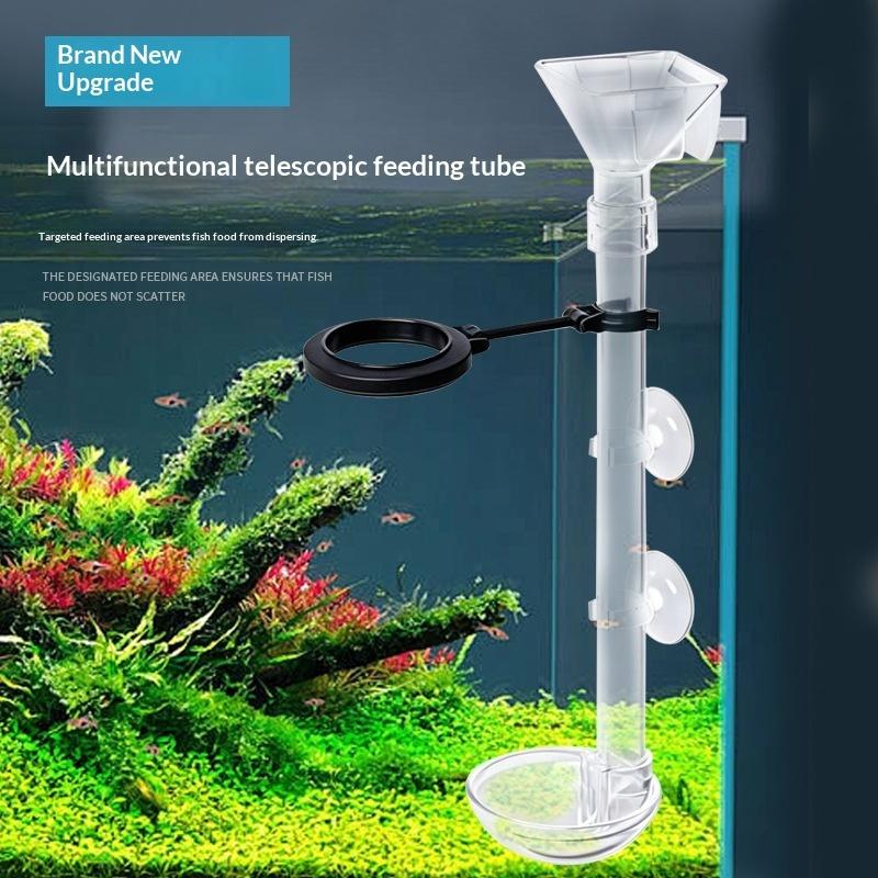 Com ventosas, evita a dispersã - Aquarium Fish Feeder avaliação e preço