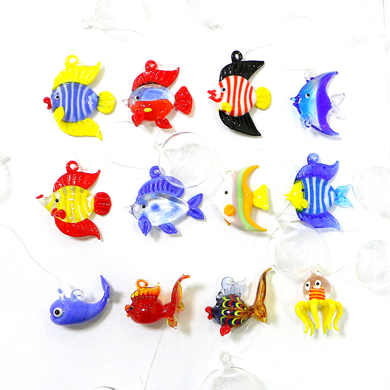 Arte artesanal estátua de anim - Aquarium Fish Glass avaliação e preço