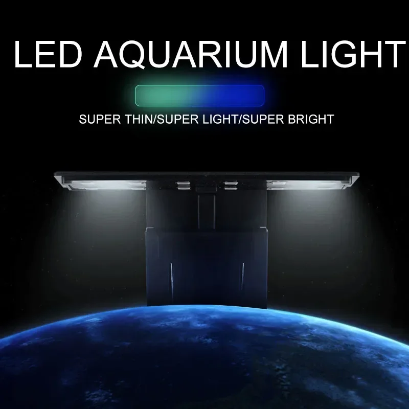 Ultra fino led luz de aquário  - Fish In Aquarium Picture avaliação e preço