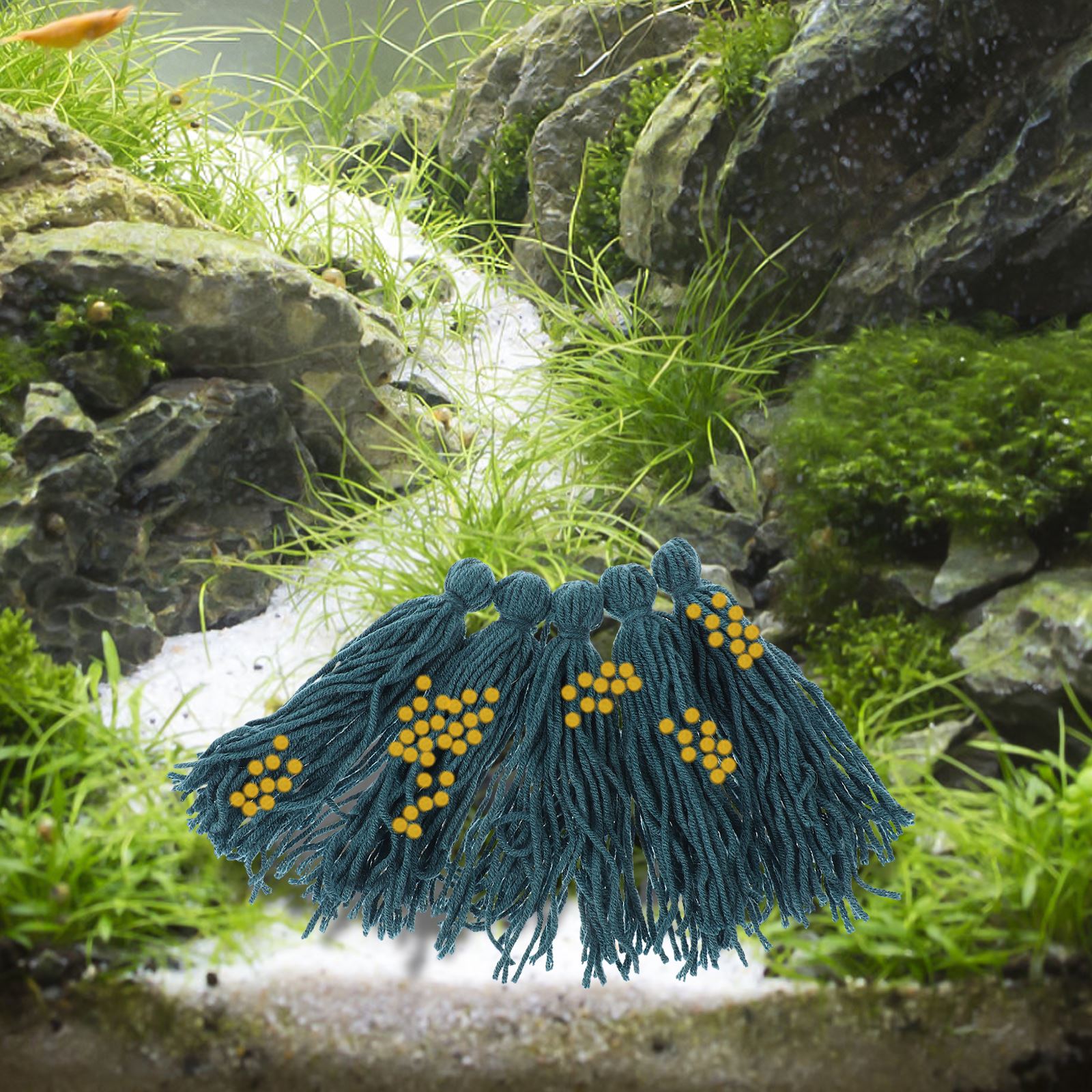 5Pcs Hatchery Spawning Mop Spa - Aquarium Fish Hideout avaliação e preço