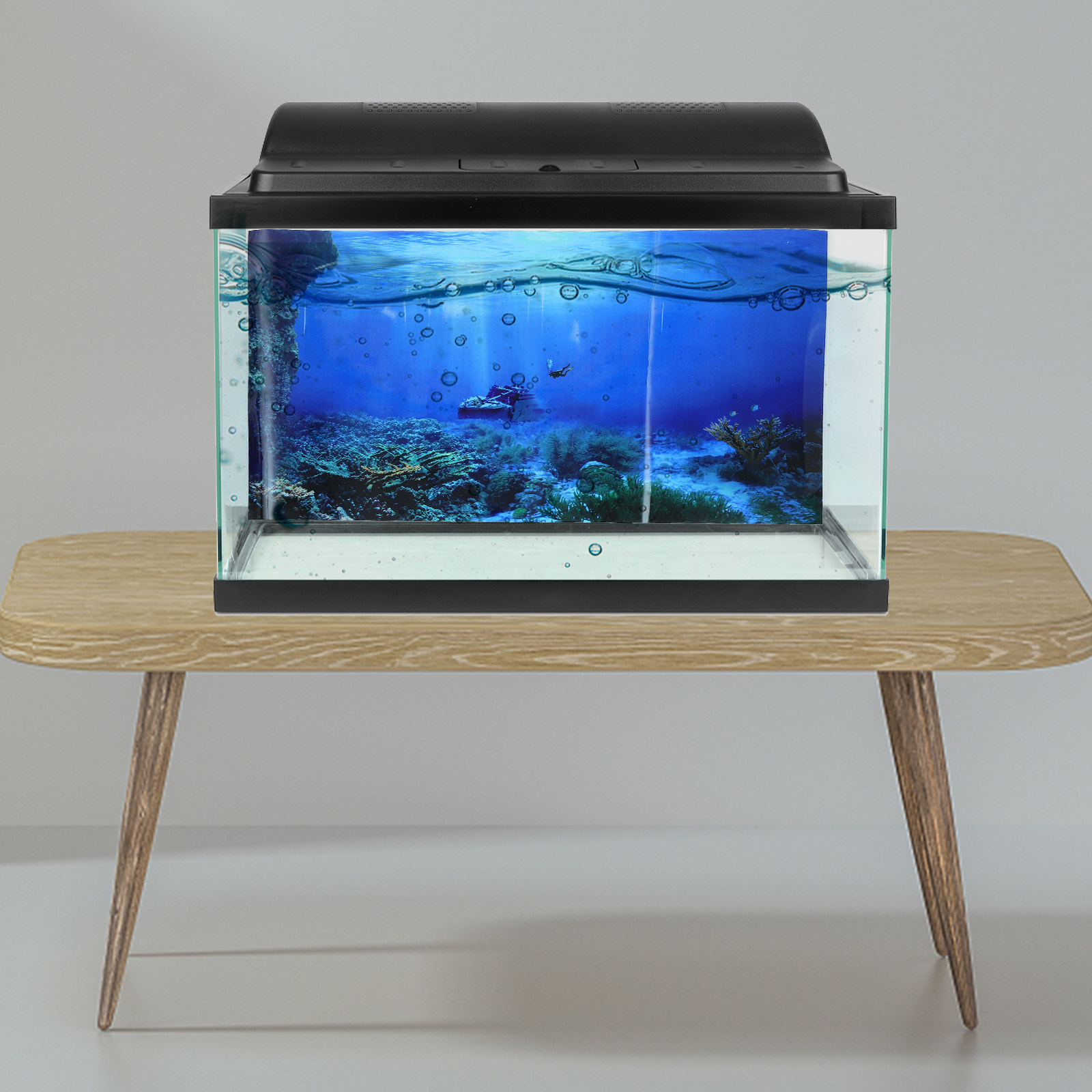 Adesivo de fundo para aquário, - Fish In Aquarium Picture avaliação e preço