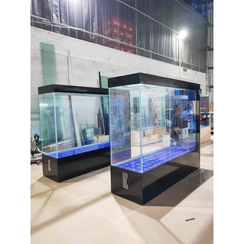 Aquário de Vidro Preto com Des - Aquarium Fish And Price avaliação e preço
