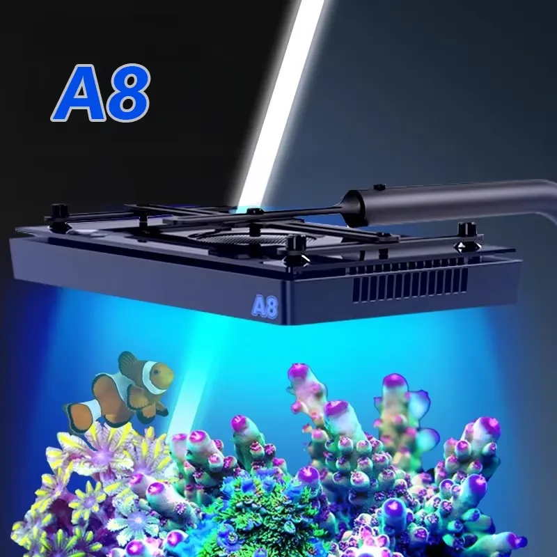 Luz LED Marinha A8SE II Max Bl - Aquarium Fish Light avaliação e preço