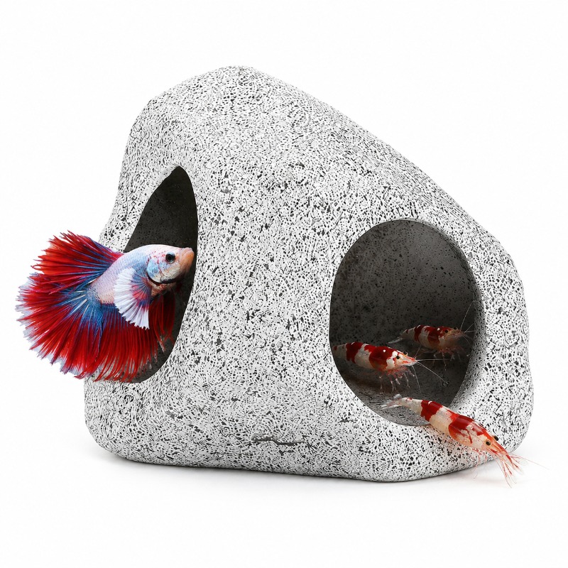 Caverna de Pedra para Aquário, - Aquarium Fish Hideout avaliação e preço