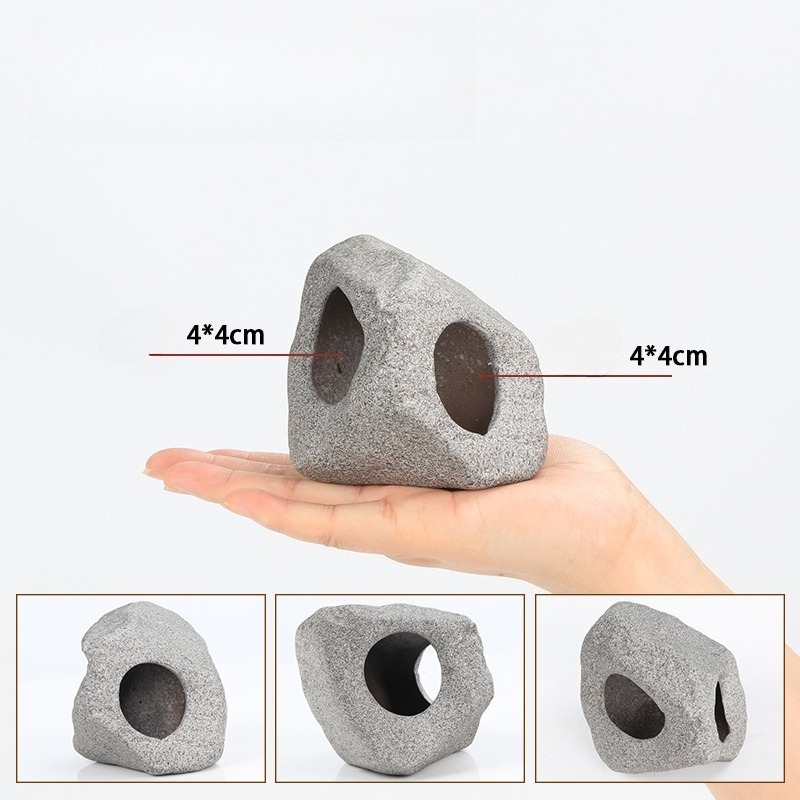 Caverna de Pedra para Aquário, - Aquarium Fish Hideout avaliação e preço