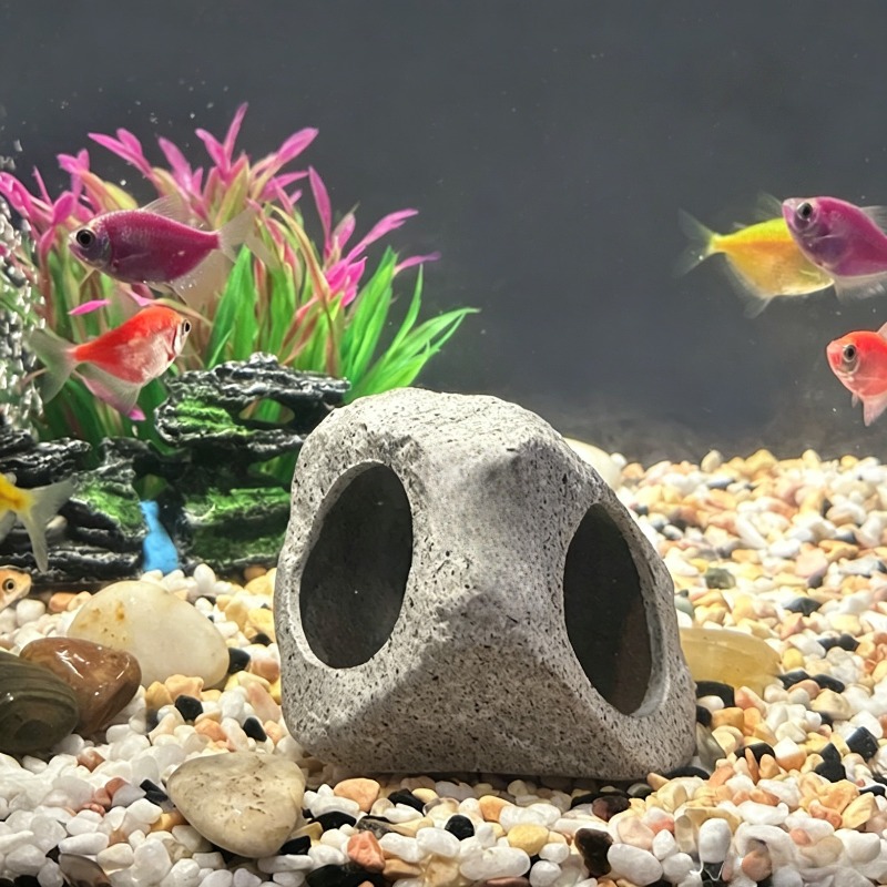 Caverna de Pedra para Aquário, - Aquarium Fish Hideout avaliação e preço