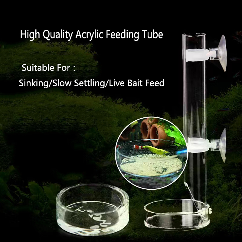Aquário acrílico Alimentador T - Aquarium Fish Feeder avaliação e preço