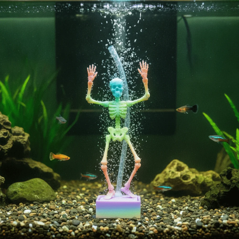 Ornamento de Aquário com Junta - Fish In Aquarium Picture avaliação e preço